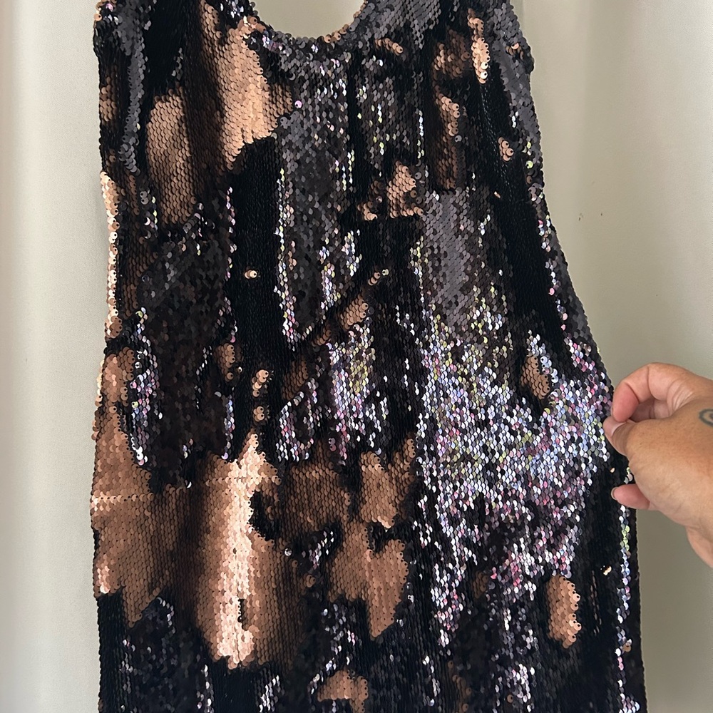 Free people Seeing Double Sequin Slip: size XS - Picture 8 of 9